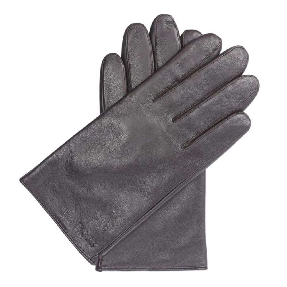 Boss Mens Gioli Gloves / Brown